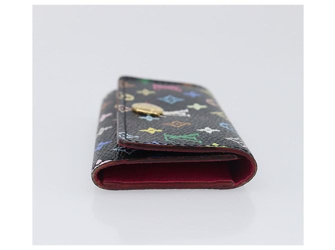 LOUIS VUITTON Monogram Multicolor Multicles 4 Key Case Black M93732 Auth 199235A Nero - vista 3