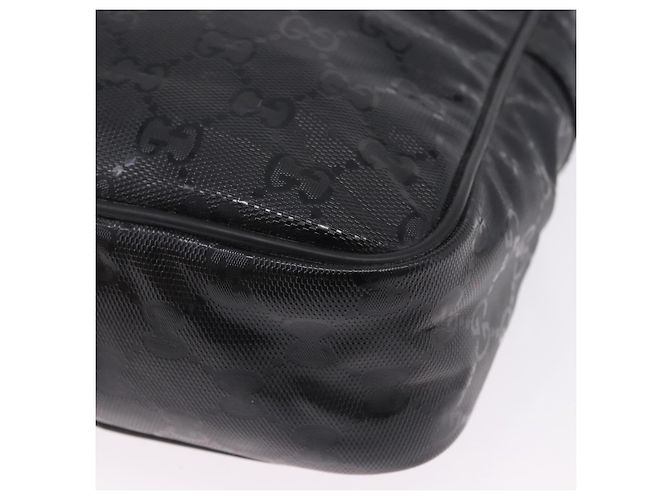 Borsa a Tracolla GUCCI GG Implementation PVC Nero Argento 233268 Auth ep15789 - vista 14