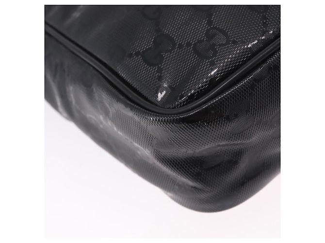 Borsa a Tracolla GUCCI GG Implementation PVC Nero Argento 233268 Auth ep15789 - vista 15