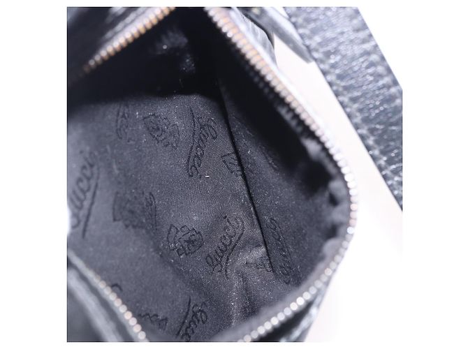 Borsa a Tracolla GUCCI GG Implementation PVC Nero Argento 233268 Auth ep15789 - vista 22
