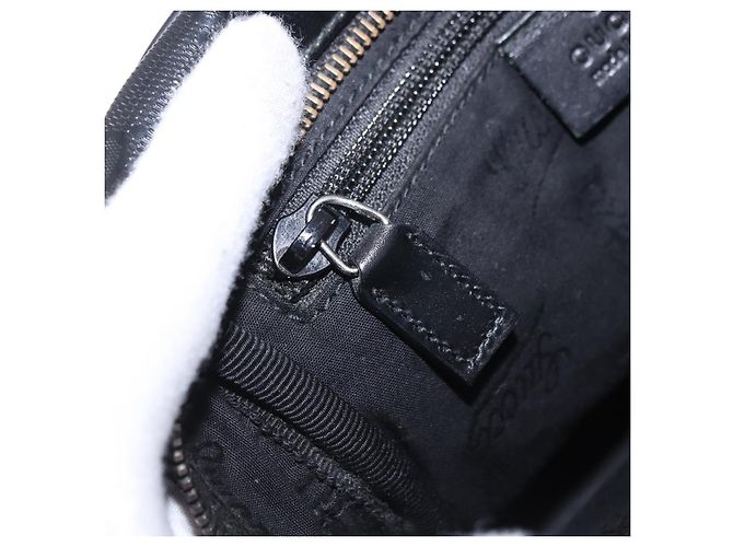 Borsa a Tracolla GUCCI GG Implementation PVC Nero Argento 233268 Auth ep15789 - vista 23
