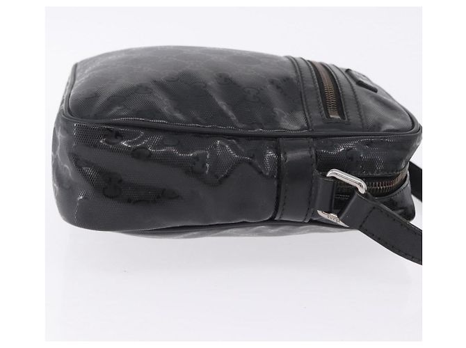 Borsa a Tracolla GUCCI GG Implementation PVC Nero Argento 233268 Auth ep15789 - vista 3