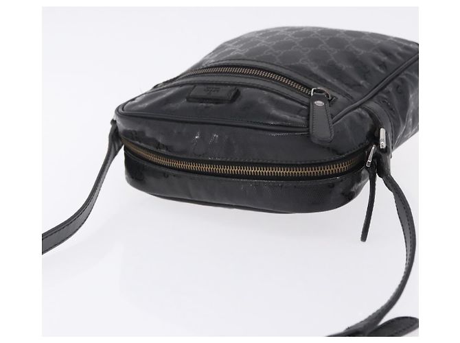 Borsa a Tracolla GUCCI GG Implementation PVC Nero Argento 233268 Auth ep15789 - vista 6