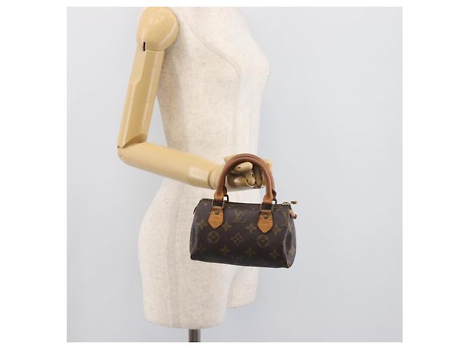 LOUIS VUITTON Monogram Mini Speedy Hand Bag M41534 LV Auth 197713 Monogramma - vista 19