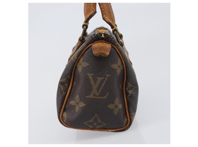 LOUIS VUITTON Monogram Mini Speedy Hand Bag M41534 LV Auth 197713 Monogramma - vista 3