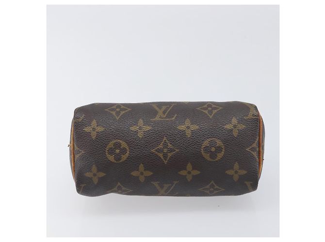 LOUIS VUITTON Monogram Mini Speedy Hand Bag M41534 LV Auth 197713 Monogramma - vista 5