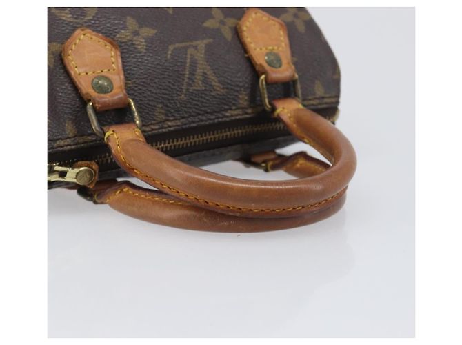 LOUIS VUITTON Monogram Mini Speedy Hand Bag M41534 LV Auth 197713 Monogramma - vista 7