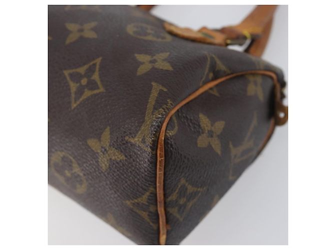LOUIS VUITTON Monogram Mini Speedy Hand Bag M41534 LV Auth 197713 Monogramma - vista 9