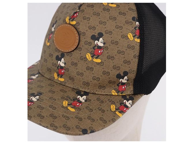 Cappellino GUCCI Disney MicroGG Supreme PVC Beige 602979 Auth SW2676SAM - vista 7