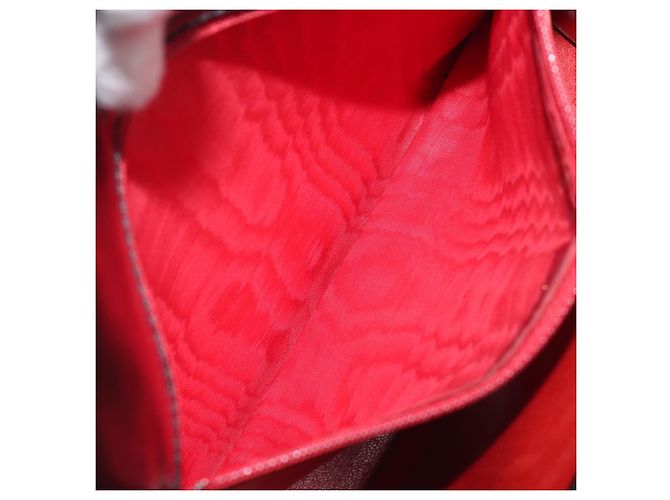 Céline CELINE Handtasche aus Leder Schwarz Goldfarben Auth 200206 - Ansicht 21