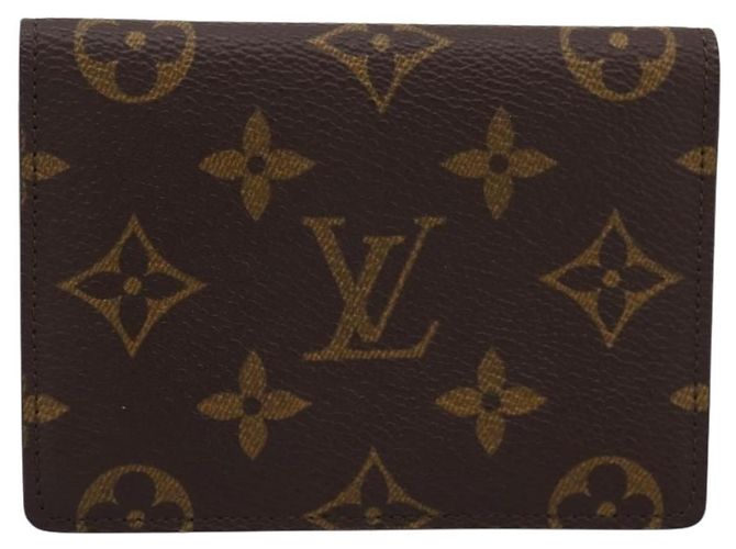 LOUIS VUITTON Monogram Porte 2 Cult Vertical Pass Case M60533 LV Auth am12483V Monogramma - vista 13