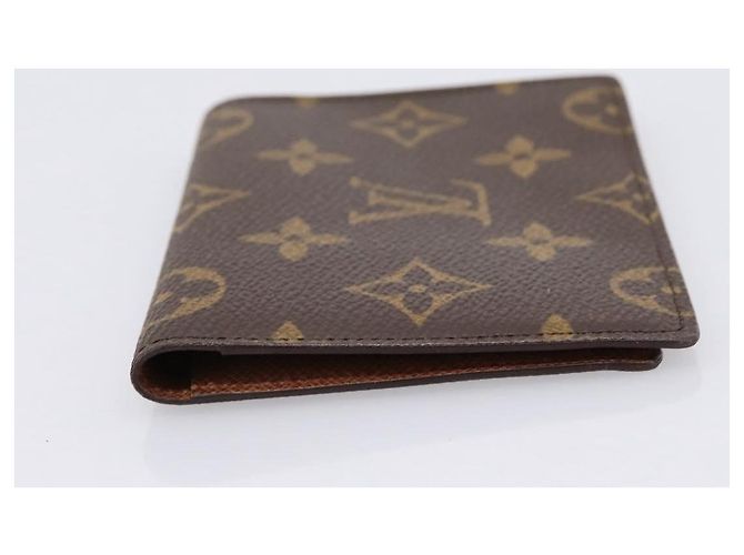 LOUIS VUITTON Monogram Porte 2 Cult Vertical Pass Case M60533 LV Auth am12483V Monogramma - vista 3