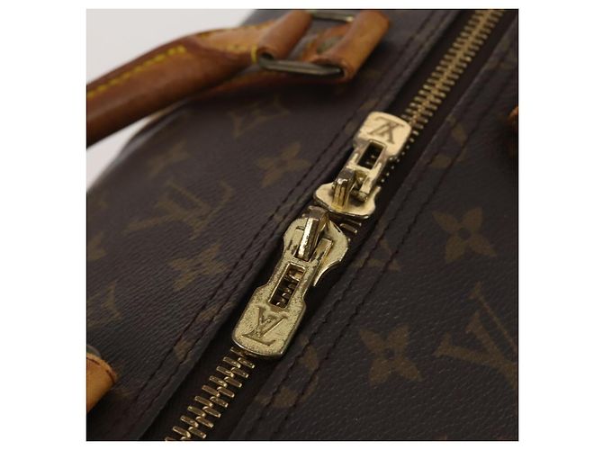 LOUIS VUITTON Monogram Keepall 55 Boston Bag M41424 LV Auth 196259 Monogramma - vista 10