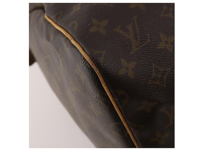 LOUIS VUITTON Monogram Keepall 55 Boston Bag M41424 LV Auth 196259 Monogramma - vista 15