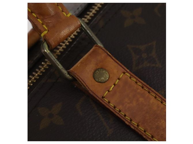 LOUIS VUITTON Monogram Keepall 55 Boston Bag M41424 LV Auth 196259 Monogramma - vista 18
