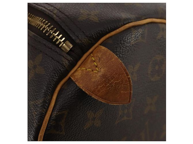 LOUIS VUITTON Monogram Keepall 55 Boston Bag M41424 LV Auth 196259 Monogramma - vista 19