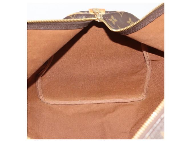 LOUIS VUITTON Monogram Keepall 55 Boston Bag M41424 LV Auth 196259 Monogramma - vista 21