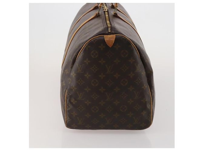 LOUIS VUITTON Monogram Keepall 55 Boston Bag M41424 LV Auth 196259 Monogramma - vista 4