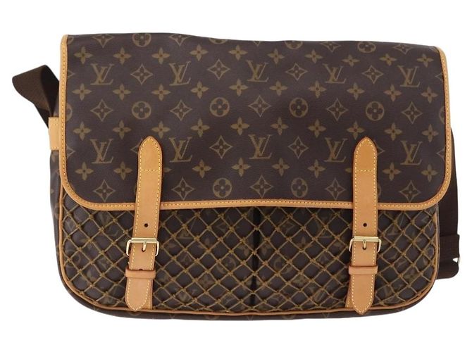 Borsa a tracolla LOUIS VUITTON Monogram Congo MM M40116 LV Auth BA14879V Monogramma - vista 13