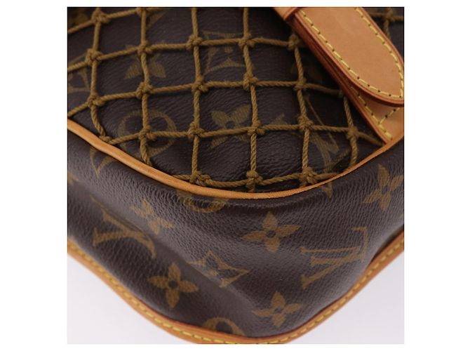 Borsa a tracolla LOUIS VUITTON Monogram Congo MM M40116 LV Auth BA14879V Monogramma - vista 14