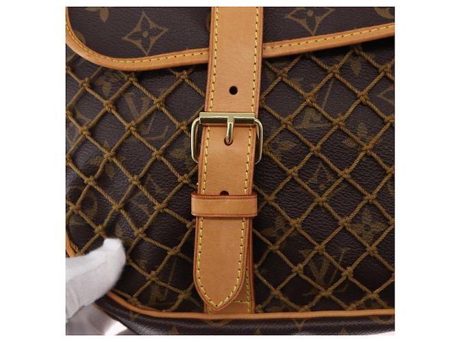 Borsa a tracolla LOUIS VUITTON Monogram Congo MM M40116 LV Auth BA14879V Monogramma - vista 17