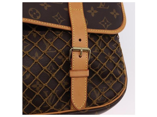 Borsa a tracolla LOUIS VUITTON Monogram Congo MM M40116 LV Auth BA14879V Monogramma - vista 18
