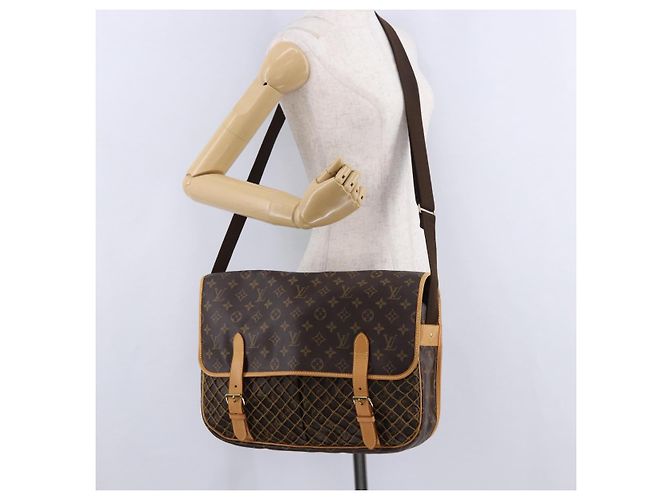 Borsa a tracolla LOUIS VUITTON Monogram Congo MM M40116 LV Auth BA14879V Monogramma - vista 26