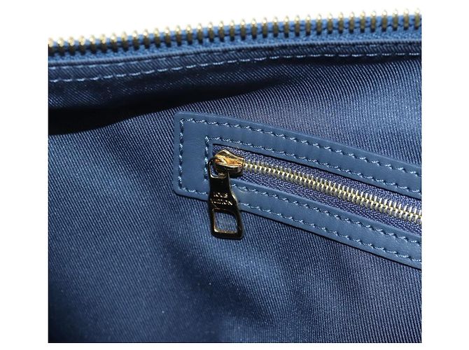 LOUIS VUITTON Denim Squared NIGO Keepall Bandouliere 50 M45975 Auth 200664SM Blu navy - vista 26