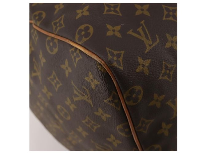 LOUIS VUITTON Monogram Keepall 55 Boston Bag M41424 LV Auth 196263A Monogramma - vista 15