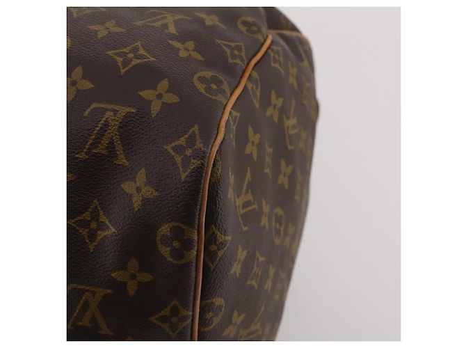 LOUIS VUITTON Monogram Keepall 55 Boston Bag M41424 LV Auth 196263A Monogramma - vista 16