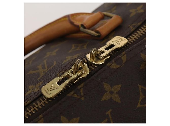 LOUIS VUITTON Monogram Keepall 55 Boston Bag M41424 LV Auth 196263A Monogramma - vista 9
