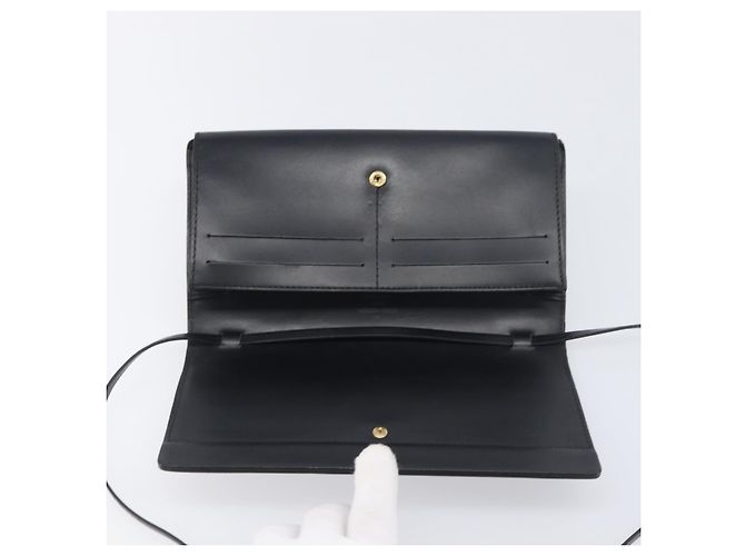 LOUIS VUITTON Borsa a tracolla Epi Honfleur Nero M52732 LV Auth fm5426 - vista 10