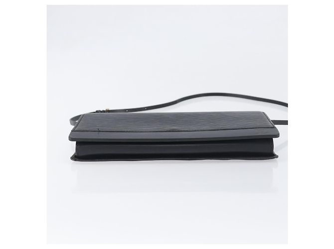 LOUIS VUITTON Borsa a tracolla Epi Honfleur Nero M52732 LV Auth fm5426 - vista 5