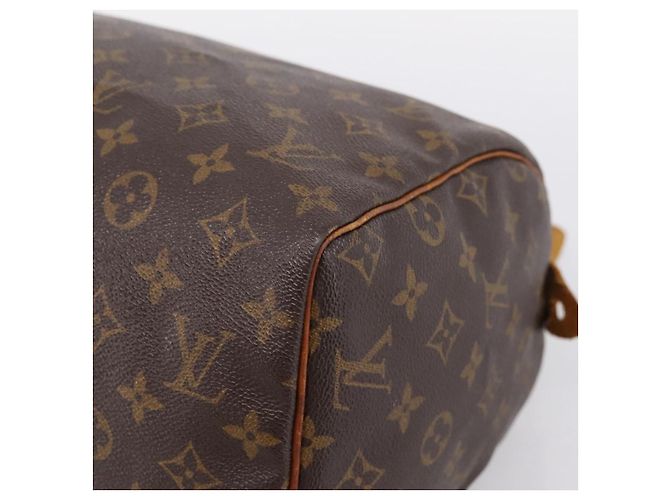 LOUIS VUITTON Monogram Speedy 30 Hand Bag M41526 LV Auth 199683 Monogramma - vista 14