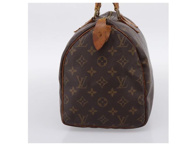 LOUIS VUITTON Monogram Speedy 30 Hand Bag M41526 LV Auth 199683 Monogramma - vista 4