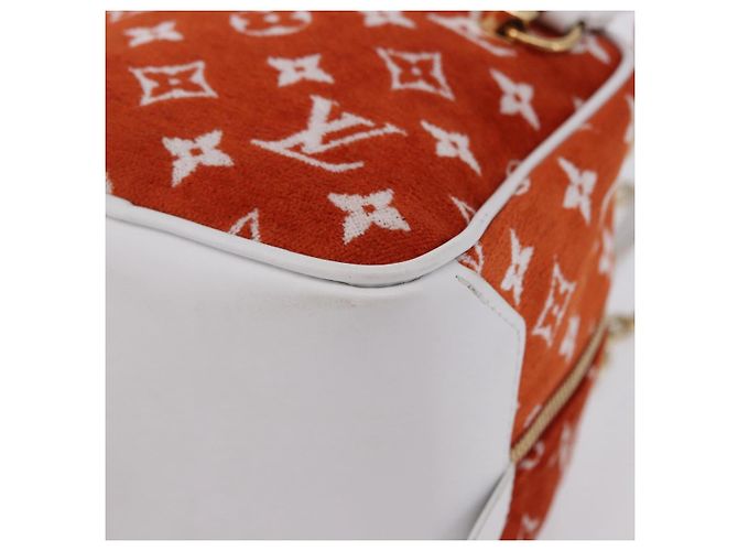 LOUIS VUITTON Monogram Jaguar LV Match Square Bag Orange M46212 Auth BA14807SAM - view 16