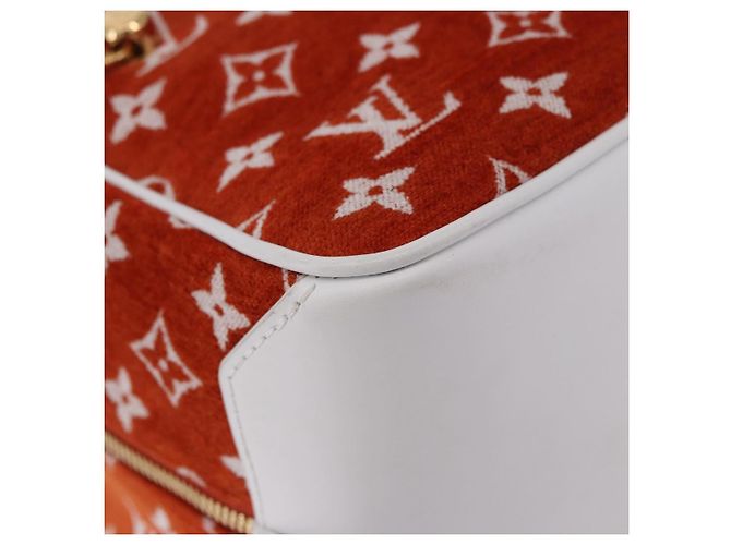 LOUIS VUITTON Monogram Jaguar LV Match Square Bag Orange M46212 Auth BA14807SAM - view 17
