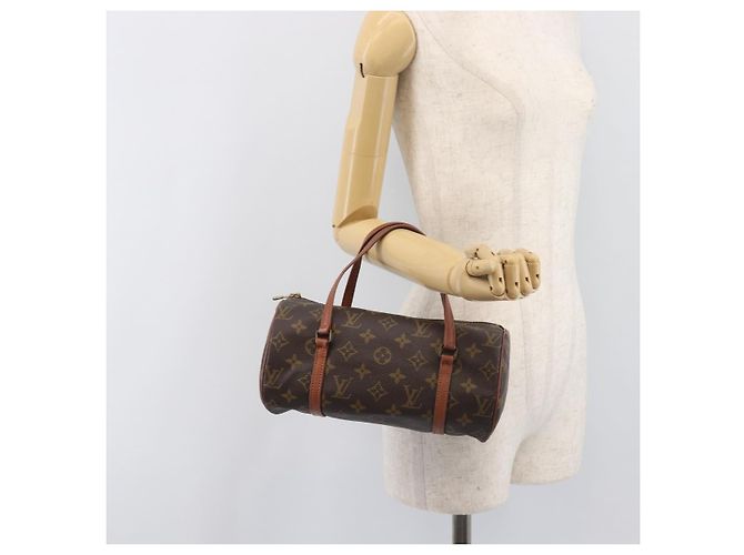 Borsa a mano LOUIS VUITTON Monogram Papillon 26 M51386 LV Auth 197640A Monogramma - vista 19