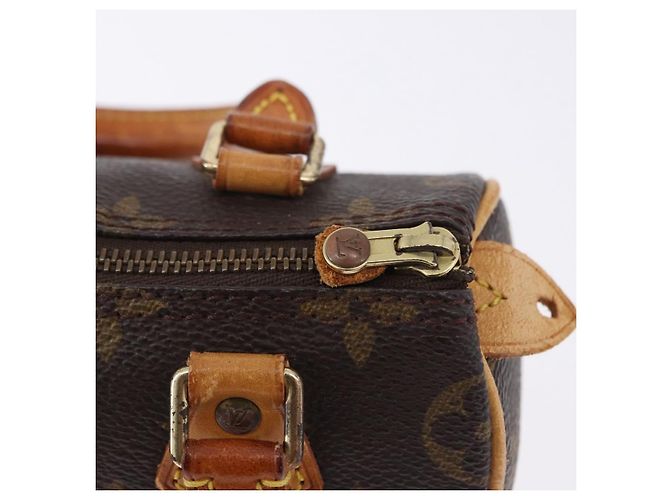 LOUIS VUITTON Monogram Mini Speedy Handtasche M41534 LV Auth ka5830 Monogramm - Ansicht 10