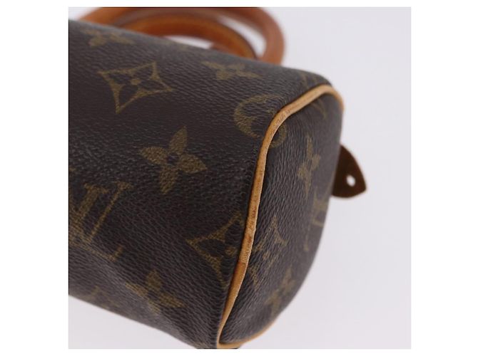 LOUIS VUITTON Monogram Mini Speedy Handtasche M41534 LV Auth ka5830 Monogramm - Ansicht 14