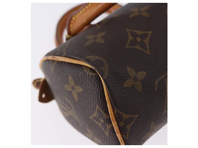 LOUIS VUITTON Monogram Mini Speedy Handtasche M41534 LV Auth ka5830 Monogramm - Ansicht 15
