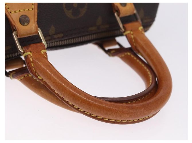 LOUIS VUITTON Monogram Mini Speedy Handtasche M41534 LV Auth ka5830 Monogramm - Ansicht 7