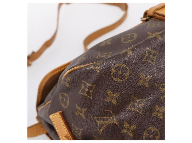 Borsa a tracolla LOUIS VUITTON Monogram Saumur 35 M42254 LV Auth ka5862 Monogramma - vista 14