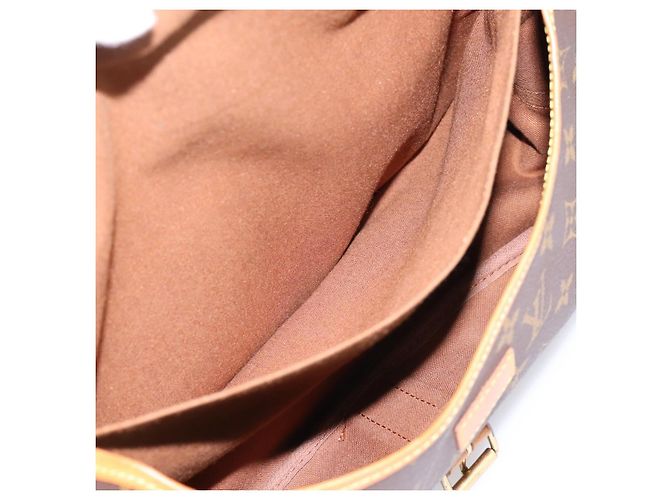 Borsa a tracolla LOUIS VUITTON Monogram Saumur 35 M42254 LV Auth ka5862 Monogramma - vista 22
