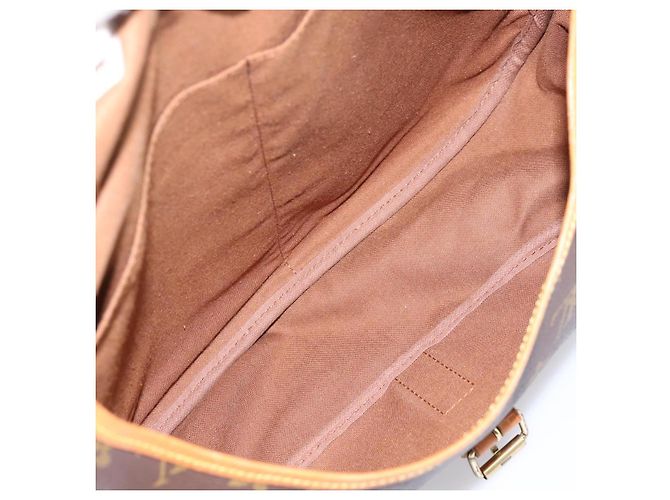 Borsa a tracolla LOUIS VUITTON Monogram Saumur 35 M42254 LV Auth ka5862 Monogramma - vista 24