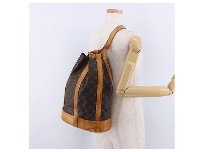 LOUIS VUITTON Monogram Randonnee PM Shoulder Bag M42243 LV Auth ka5880 Monogramma - vista 21