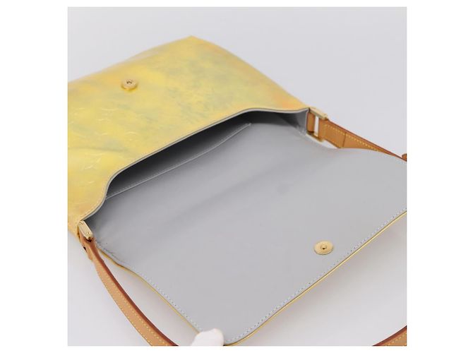 LOUIS VUITTON Monogram Vernis Thompson Street Bag Gris M91008 LV Auth 198985 Grigio - vista 10