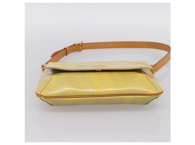 LOUIS VUITTON Monogram Vernis Thompson Street Bag Gris M91008 LV Auth 198985 Grigio - vista 5