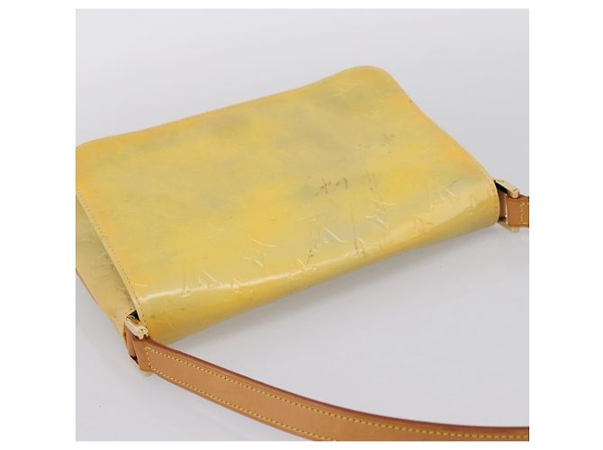 LOUIS VUITTON Monogram Vernis Thompson Street Bag Gris M91008 LV Auth 198985 Grigio - vista 6