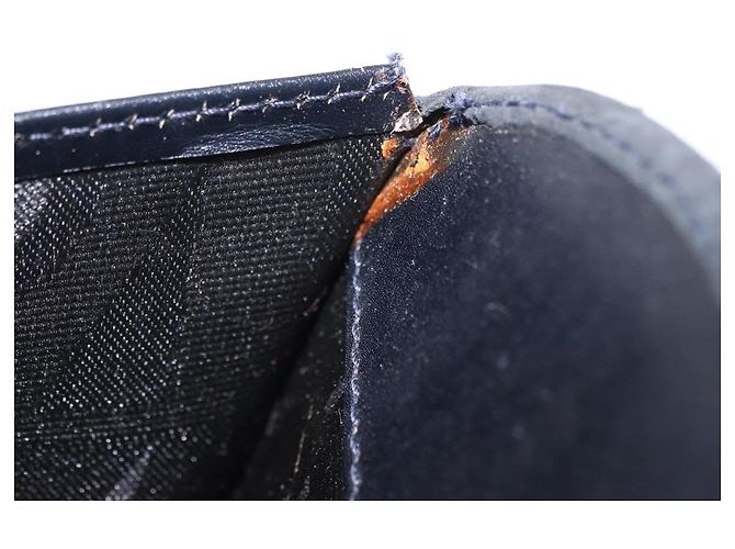 Borsa a tracolla Salvatore Ferragamo Gancini Chain Suede Black Gold Auth 197729 Nero D'oro - vista 11